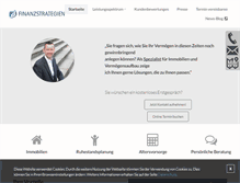 Tablet Screenshot of finanzstrategien-sturm.de